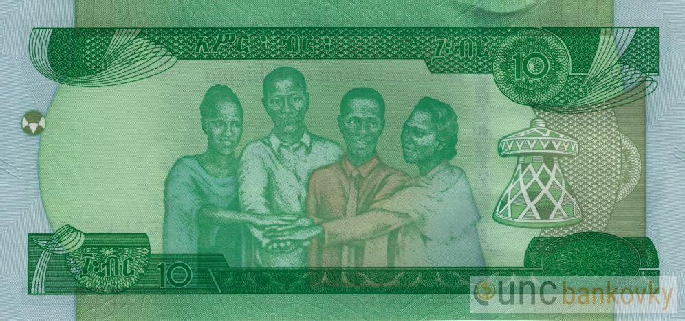 Etiopie 10 Birr 2020 UNC