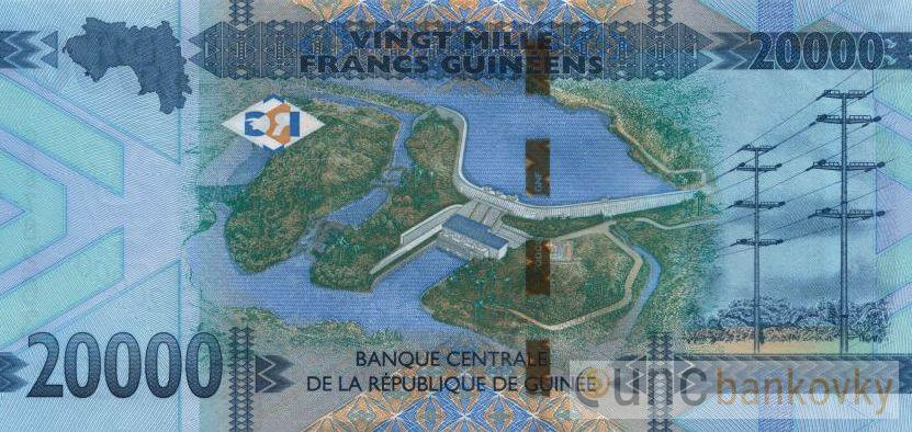 Guinea 20000 Francs 2020 UNC