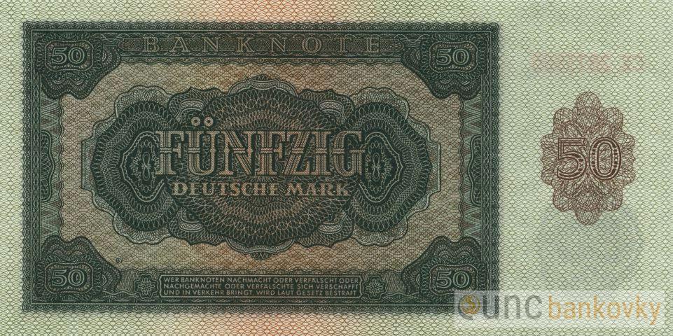 Německo DDR 50 Mark 1948 UNC