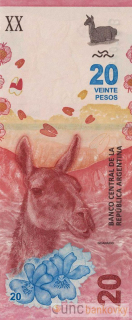 Argentina 20 Pesos 2017 UNC