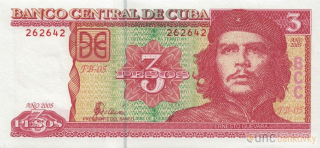 Kuba 3 Pesos 2004 UNC
