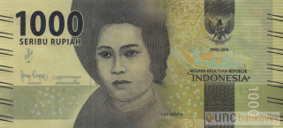Indonésie 1000 Rupiah 2016 UNC