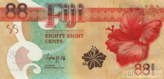 Fiji 88 Cents 2022 UNC
