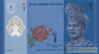 Malajsie 1 Ringgit 2012 UNC