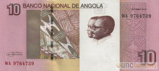 Angola 10 Kwanzas 2012 UNC