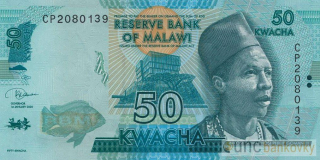 Malawi 50 Kwacha 2020 UNC