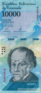 Venezuela 10.000 Bolivares 2017 UNC