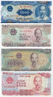 Vietnam sada 1988-1991 UNC