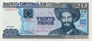 Kuba 20 Pesos 2020 UNC