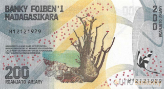 Madagaskar 200 Ariary 2017 UNC