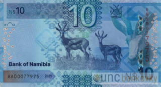 Namibie 10 Dollars 2025 UNC